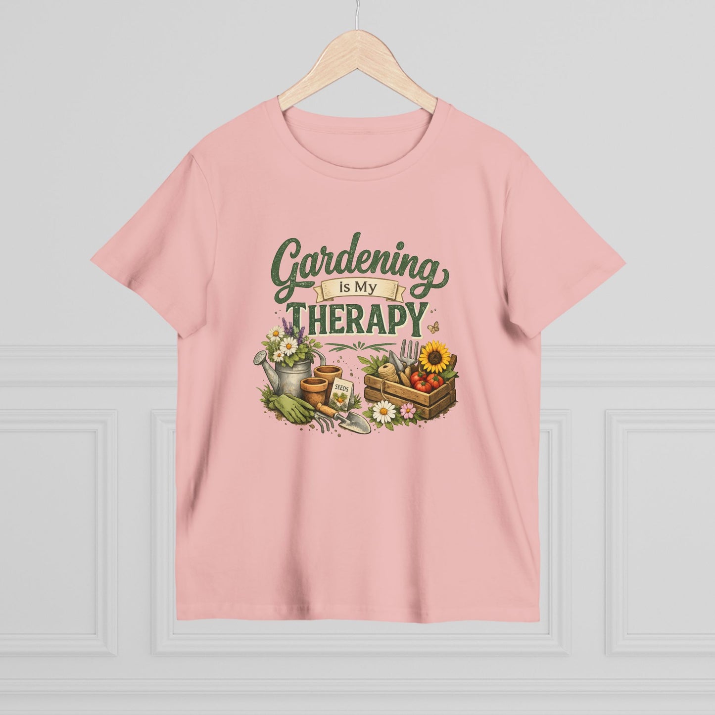 Gardening Is My Therapy t-shirt