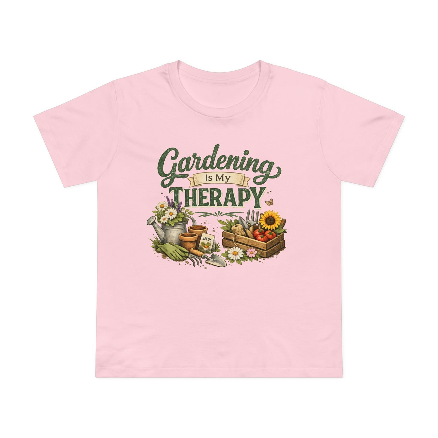 Gardening Is My Therapy t-shirt
