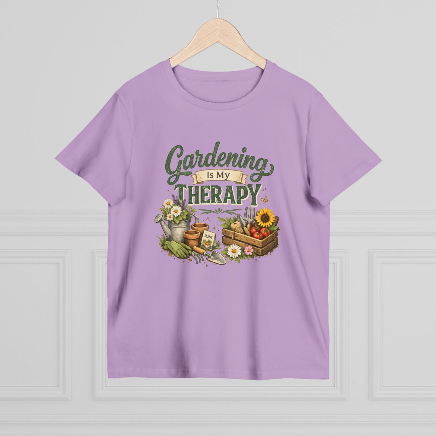 Gardening Is My Therapy t-shirt