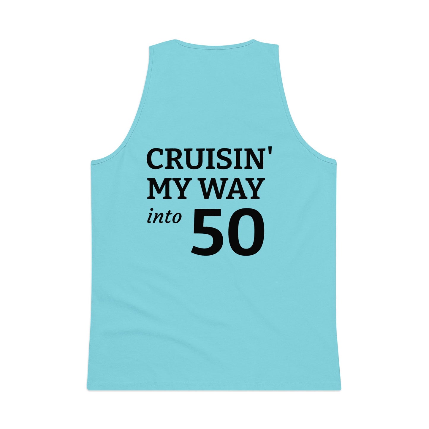 Cruisin' My Way Into 50 Tank Top — Funny 50th Birthday Men's Tank