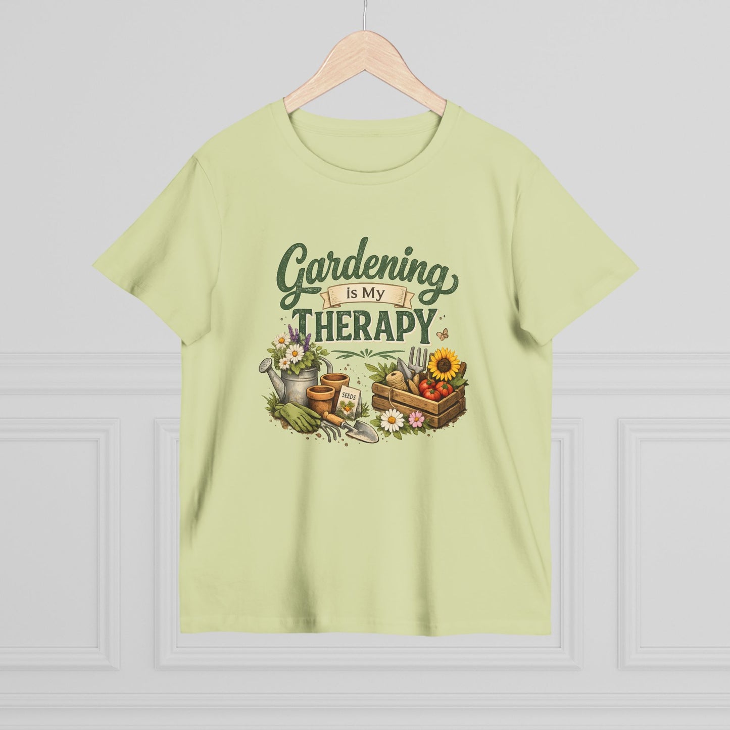 Gardening Is My Therapy t-shirt