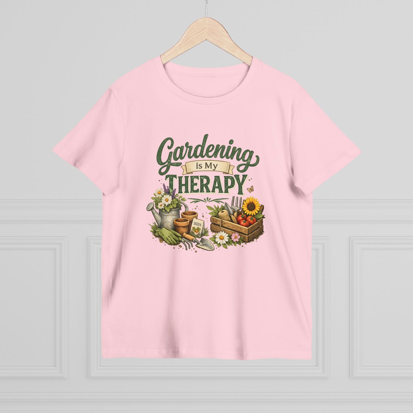 Gardening Is My Therapy t-shirt