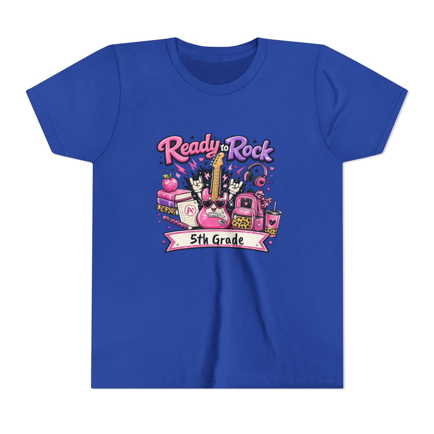 Ready to Rock T-Shirt | Youth Tee, Guitar School Design