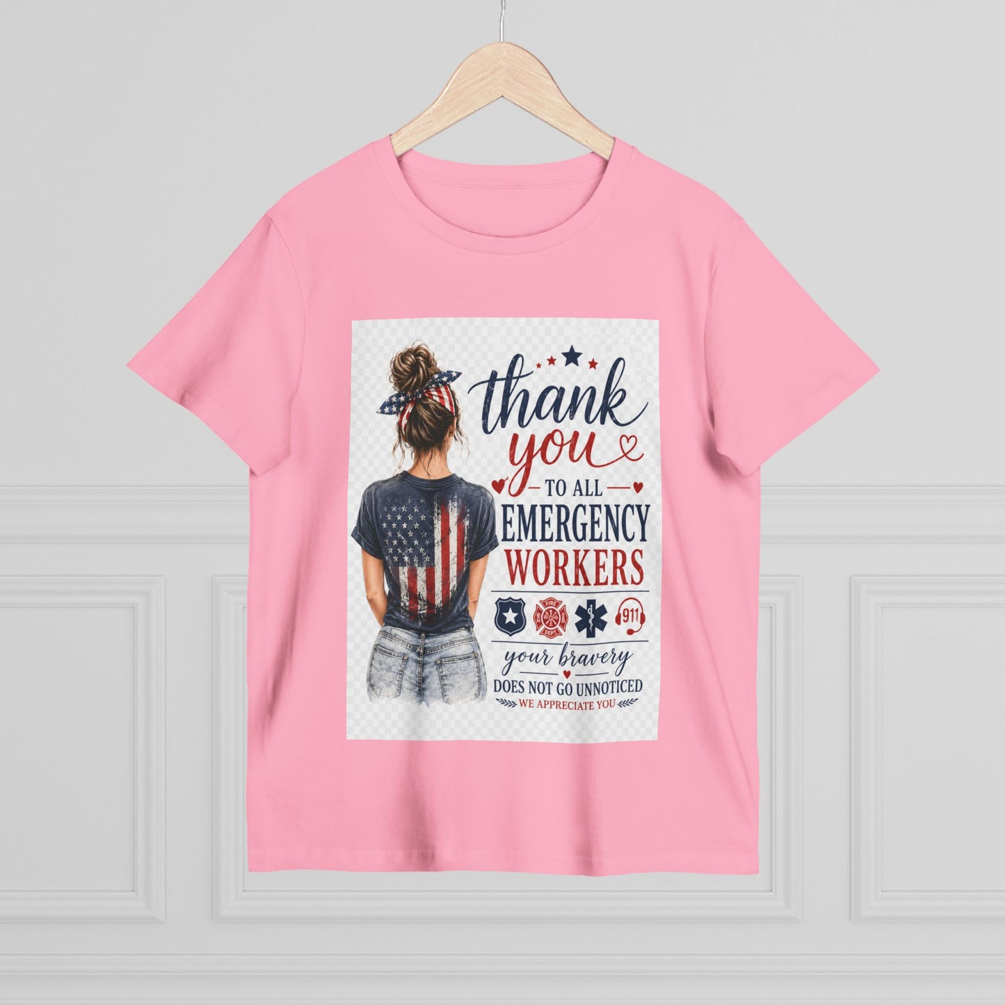 Thank You Emergency Workers - Front Design