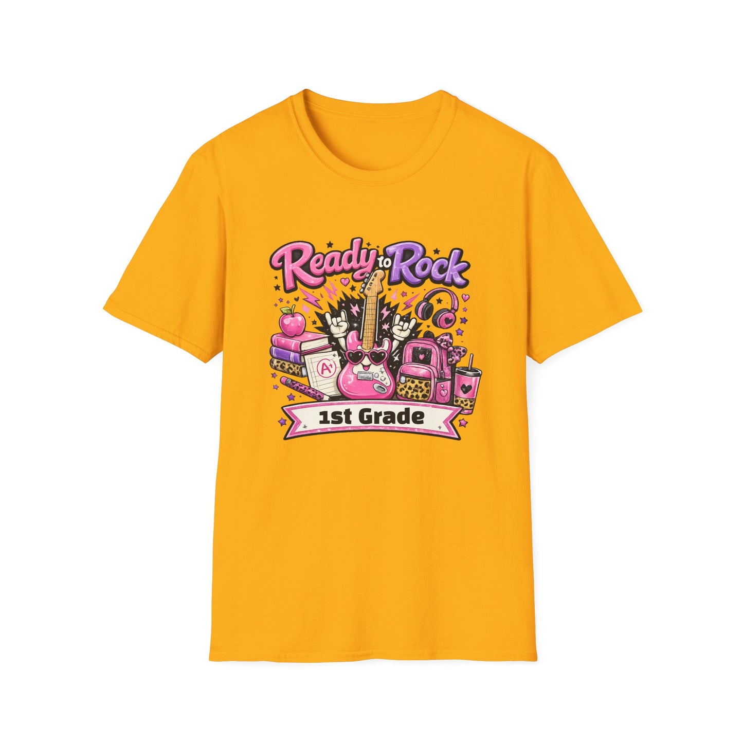Ready to RockT-Shirt | School Teacher Student Shirt | Adult Version