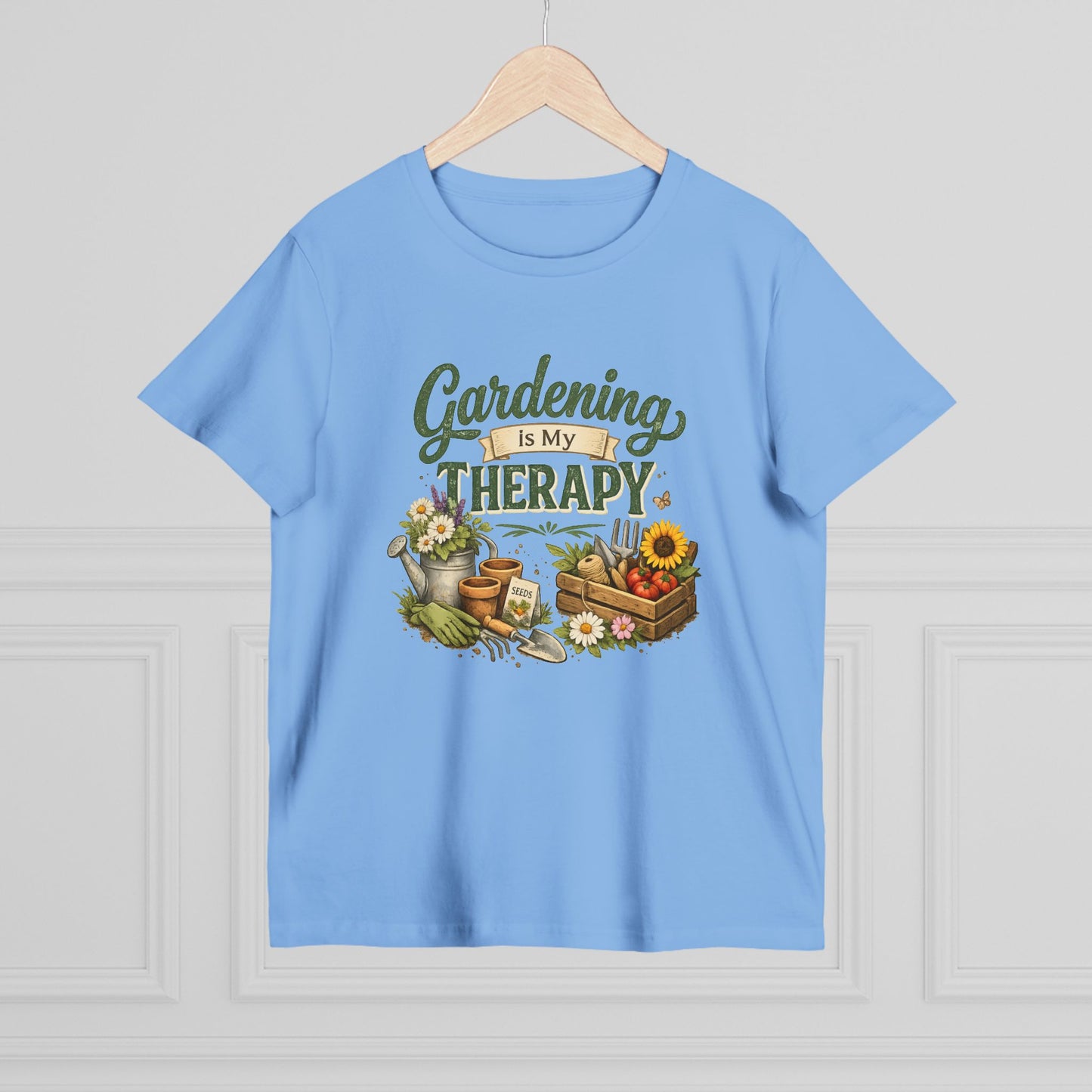 Gardening Is My Therapy t-shirt