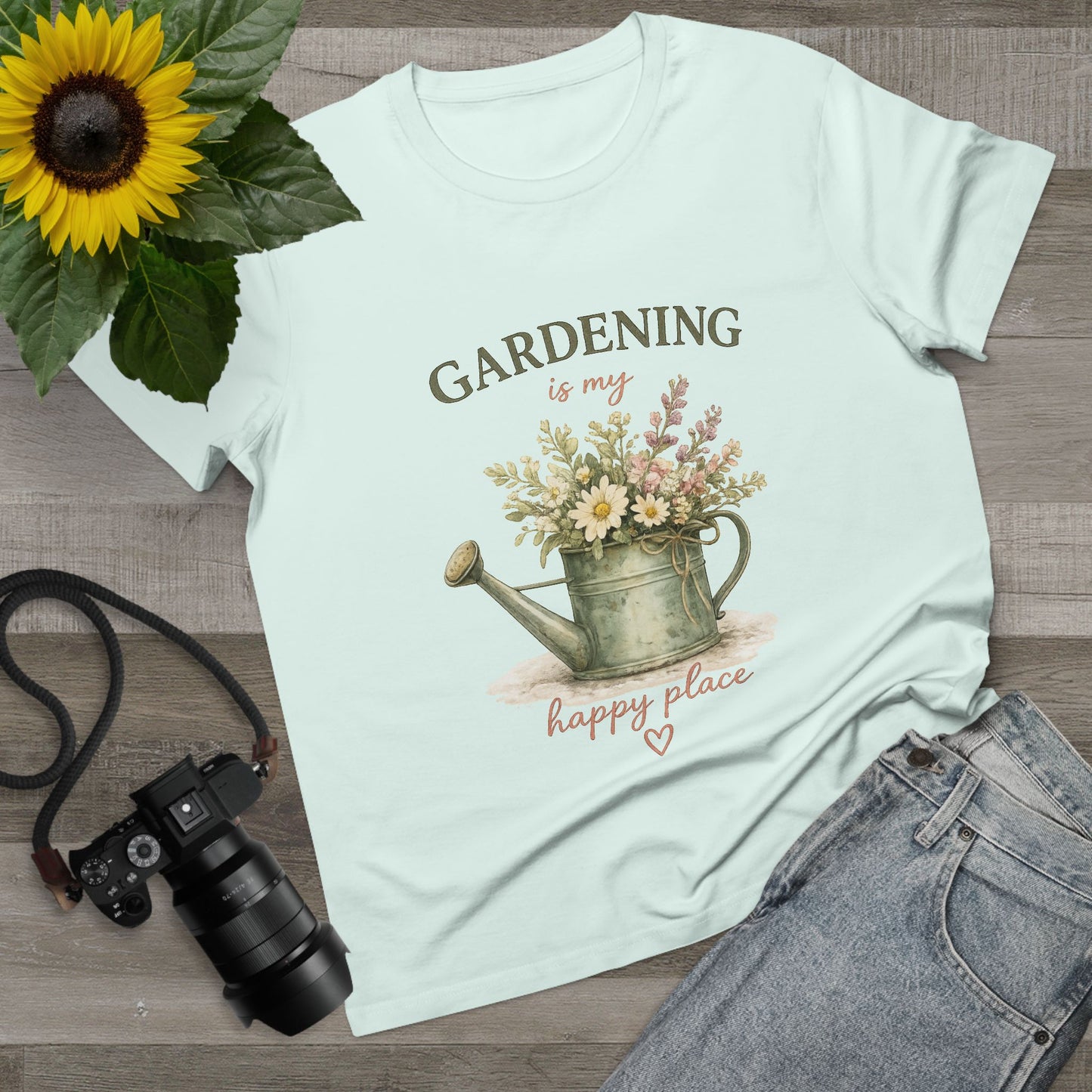 Gardening Is My Happy Place t-shirt
