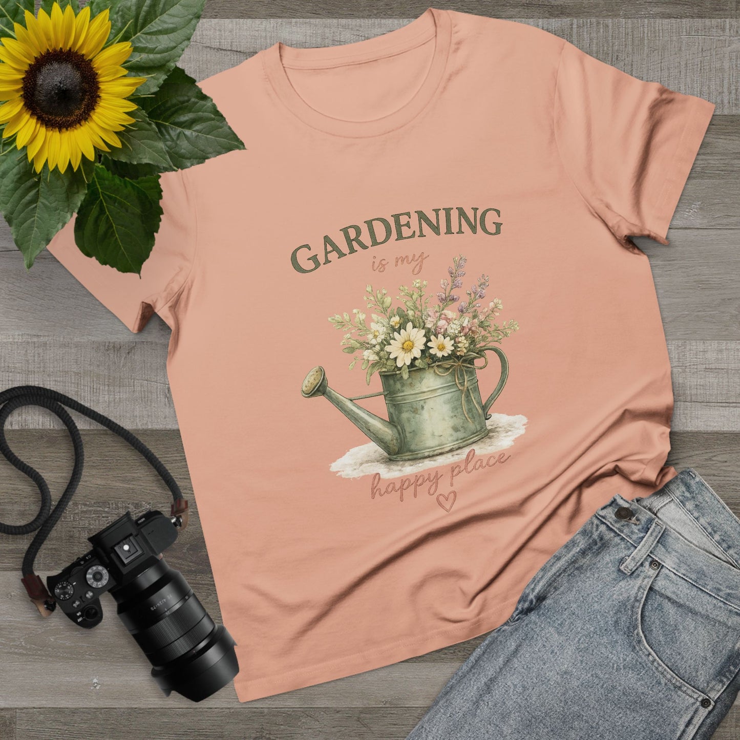 Gardening Is My Happy Place t-shirt