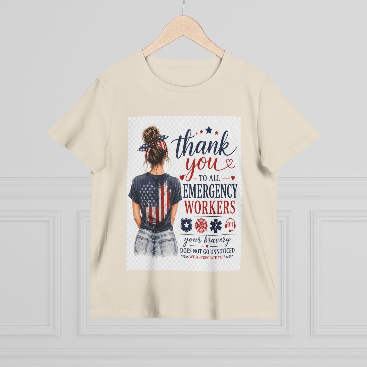 Thank You Emergency Workers - Front Design