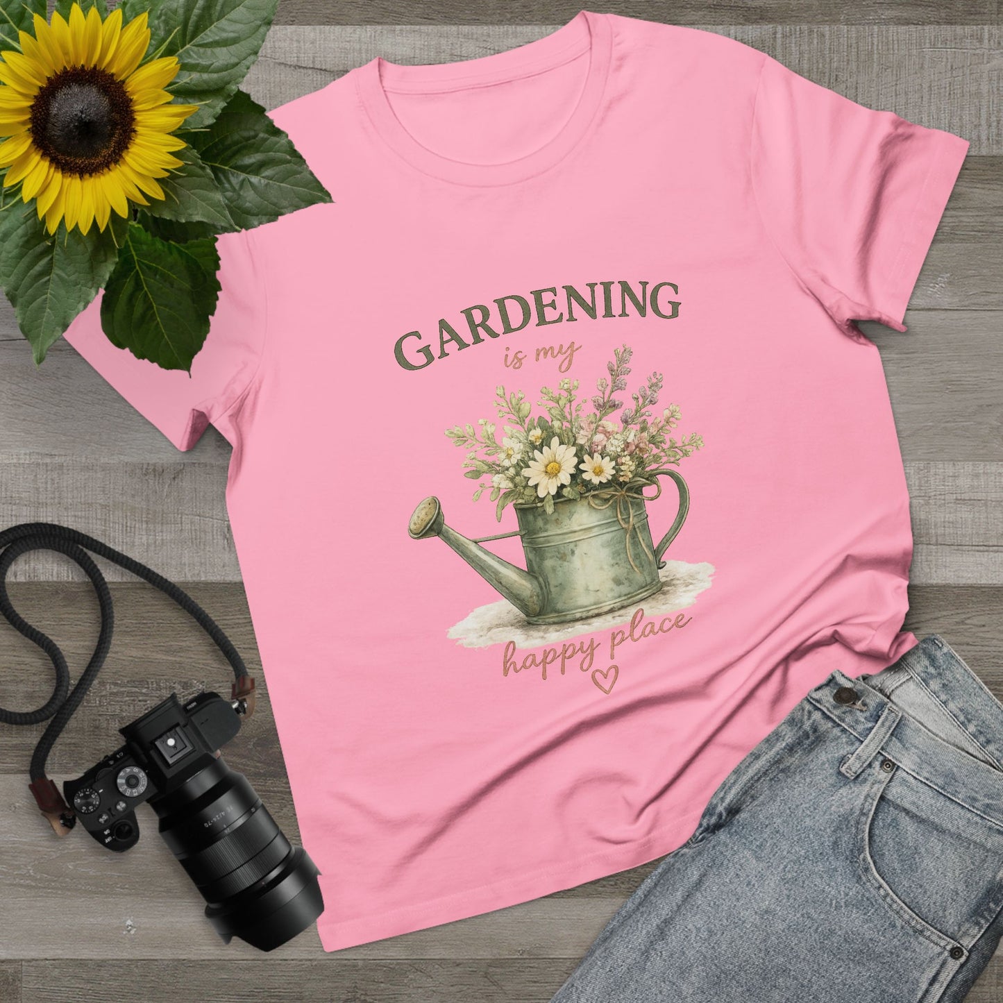 Gardening Is My Happy Place t-shirt