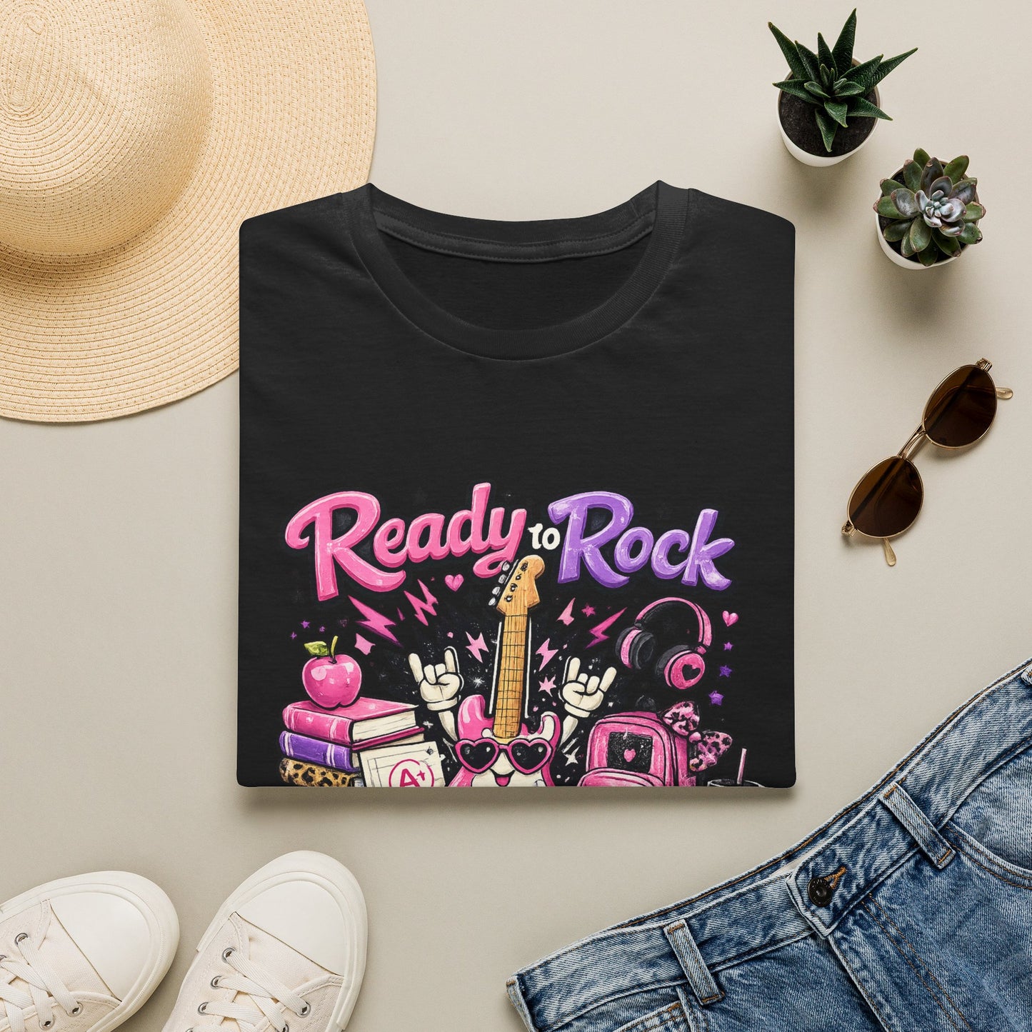 Ready to RockT-Shirt | School Teacher Student Shirt | Adult Version