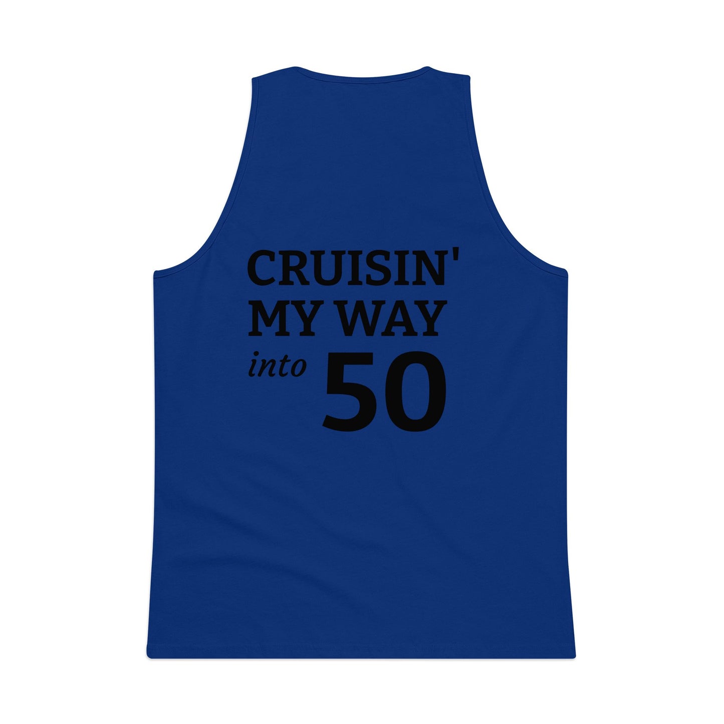 Cruisin' My Way Into 50 Tank Top — Funny 50th Birthday Men's Tank