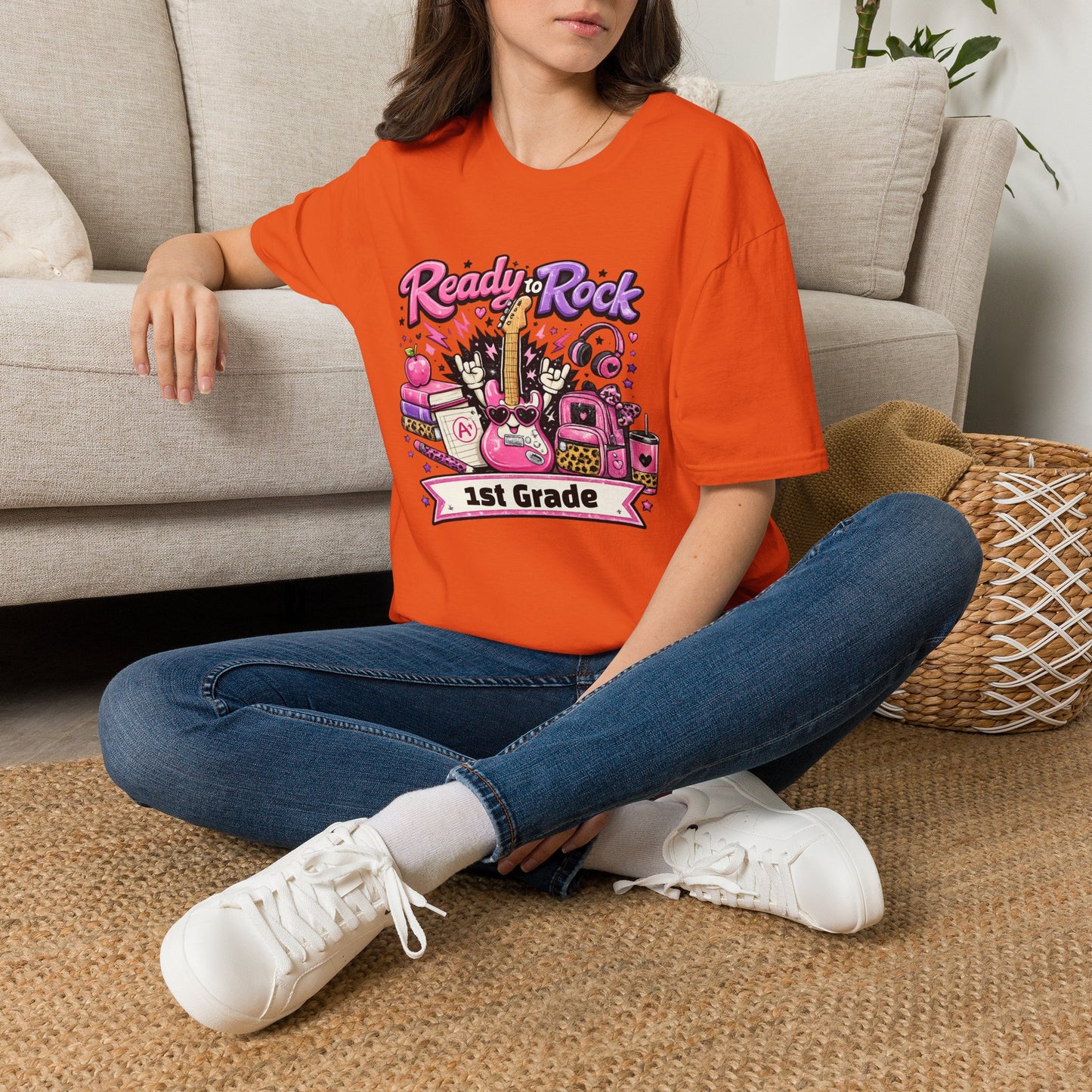 Ready to RockT-Shirt | School Teacher Student Shirt | Adult Version