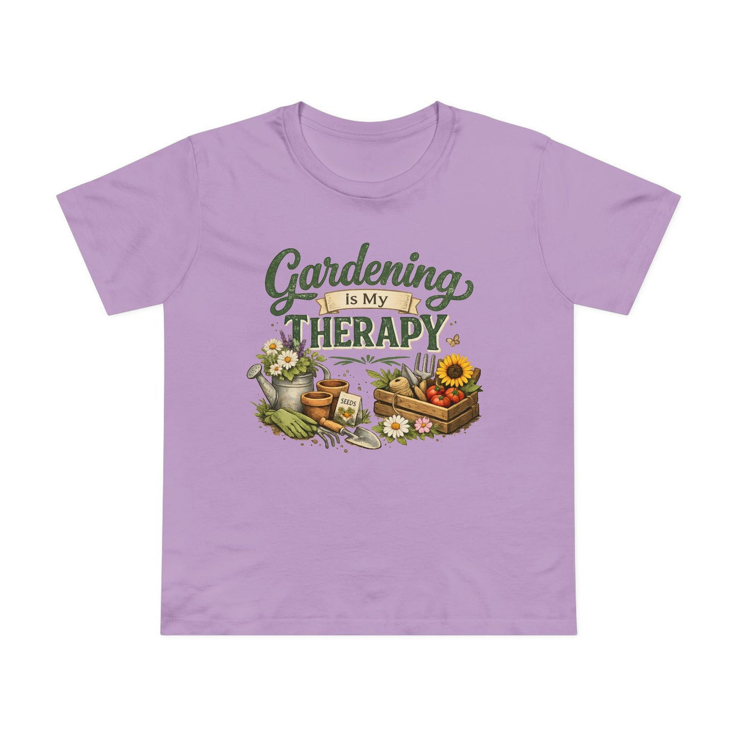 Gardening Is My Therapy t-shirt
