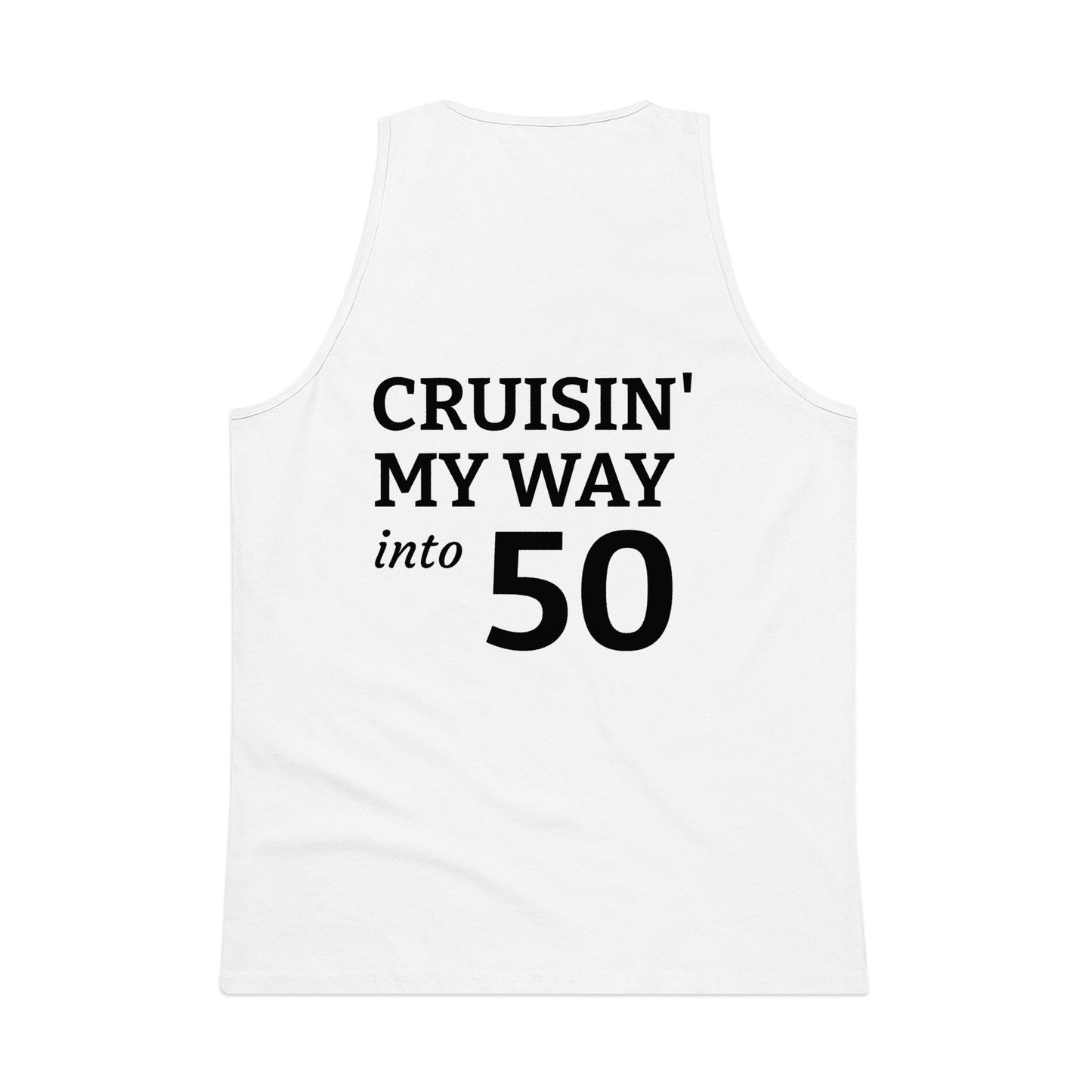Cruisin' My Way Into 50 Tank Top — Funny 50th Birthday Men's Tank