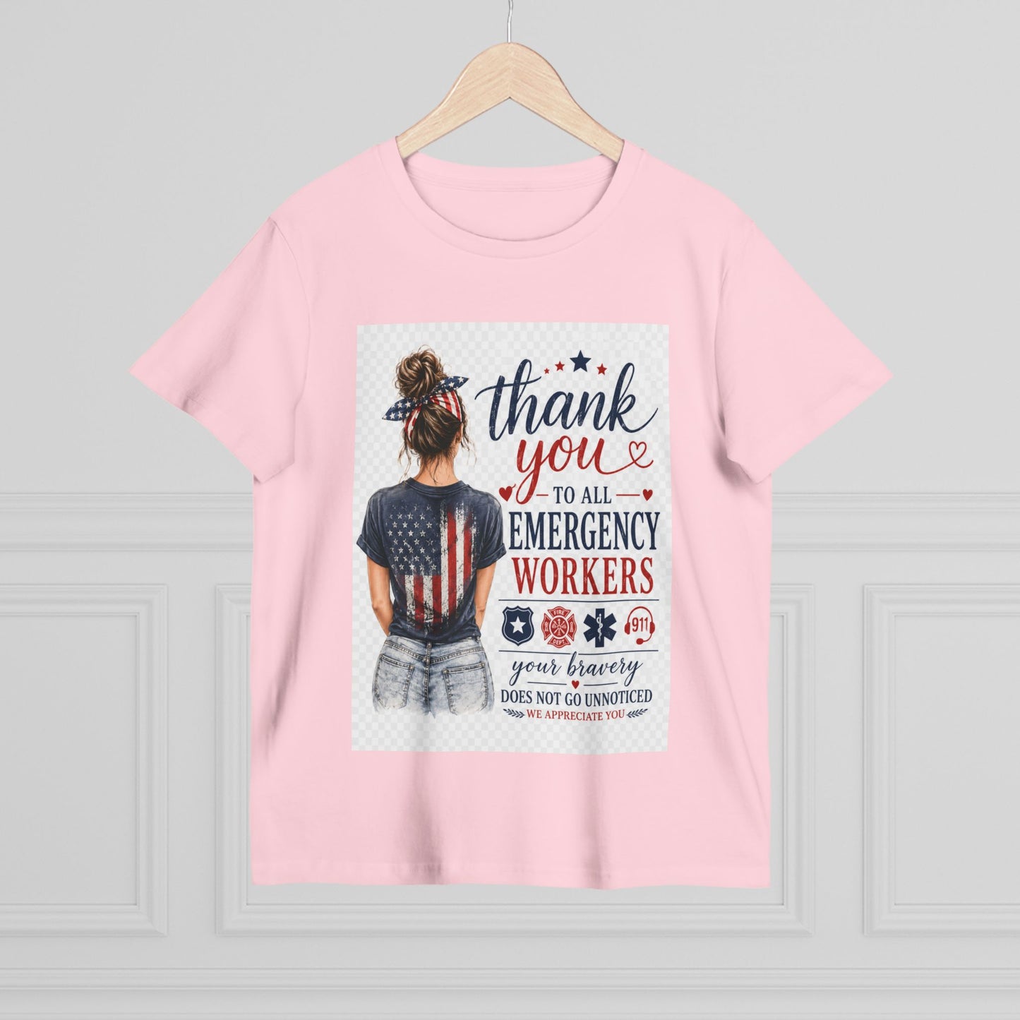 Thank You Emergency Workers - Front Design