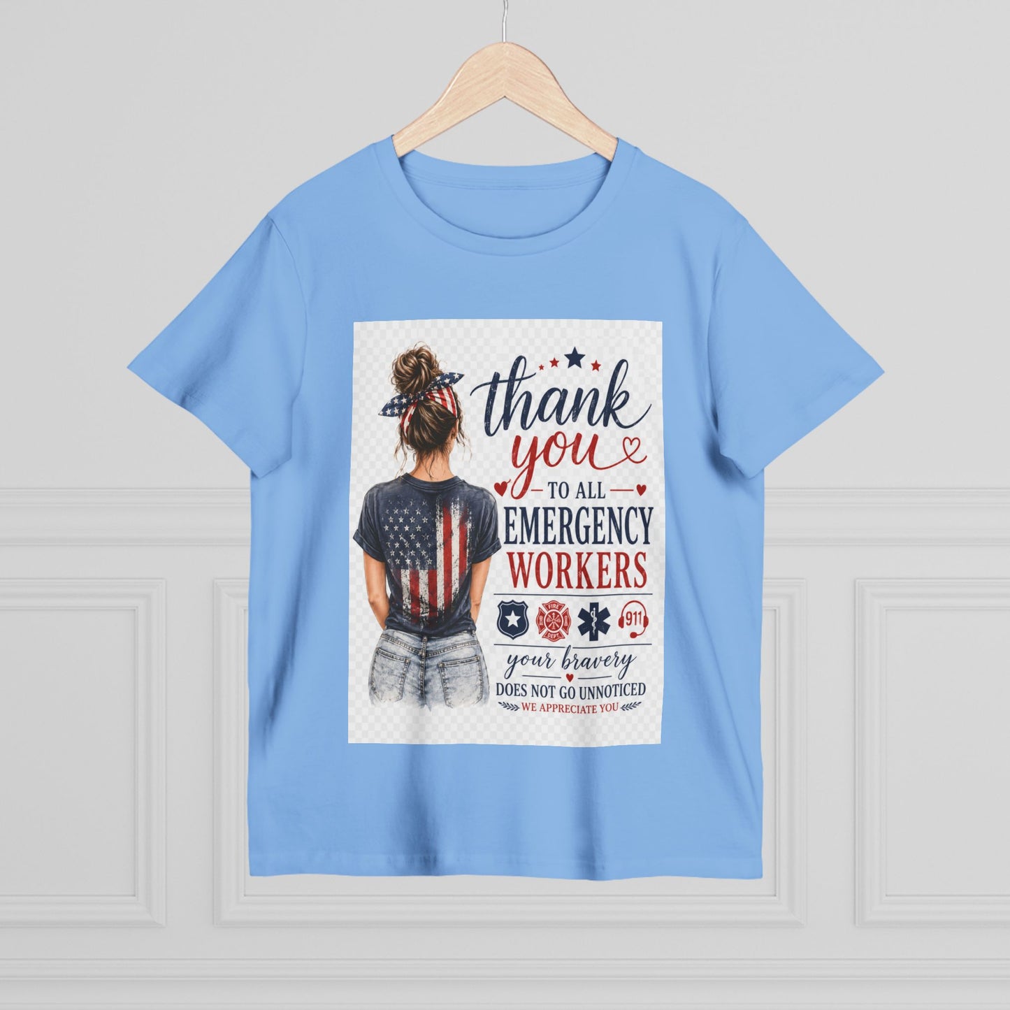 Thank You Emergency Workers - Front Design