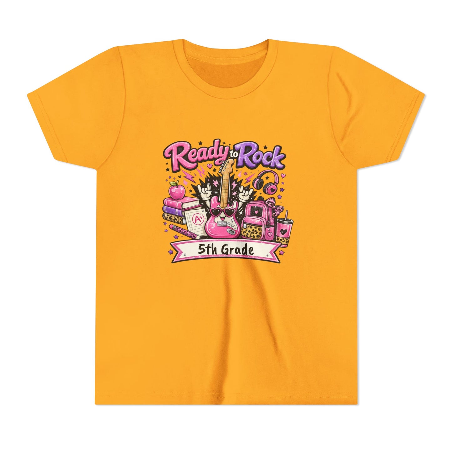 Ready to Rock T-Shirt | Youth Tee, Guitar School Design