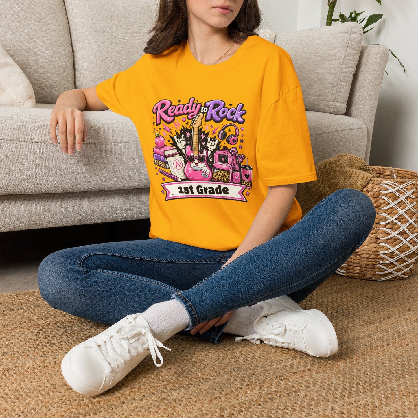 Ready to RockT-Shirt | School Teacher Student Shirt | Adult Version