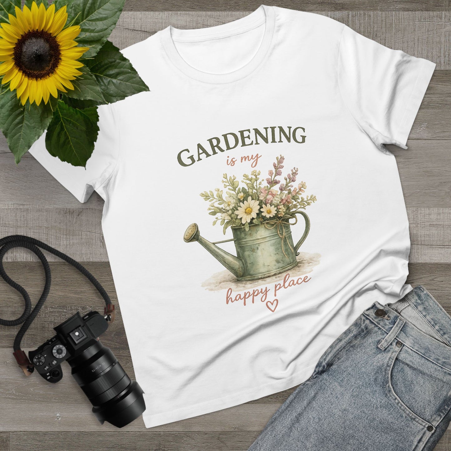 Gardening Is My Happy Place t-shirt
