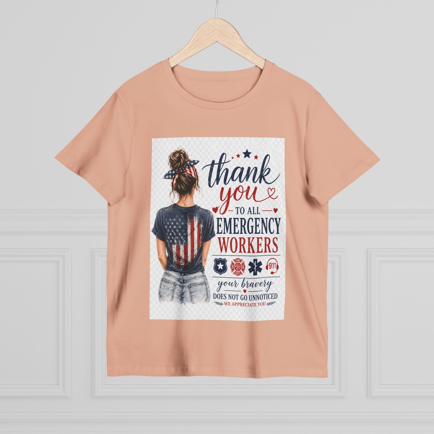 Thank You Emergency Workers - Front Design