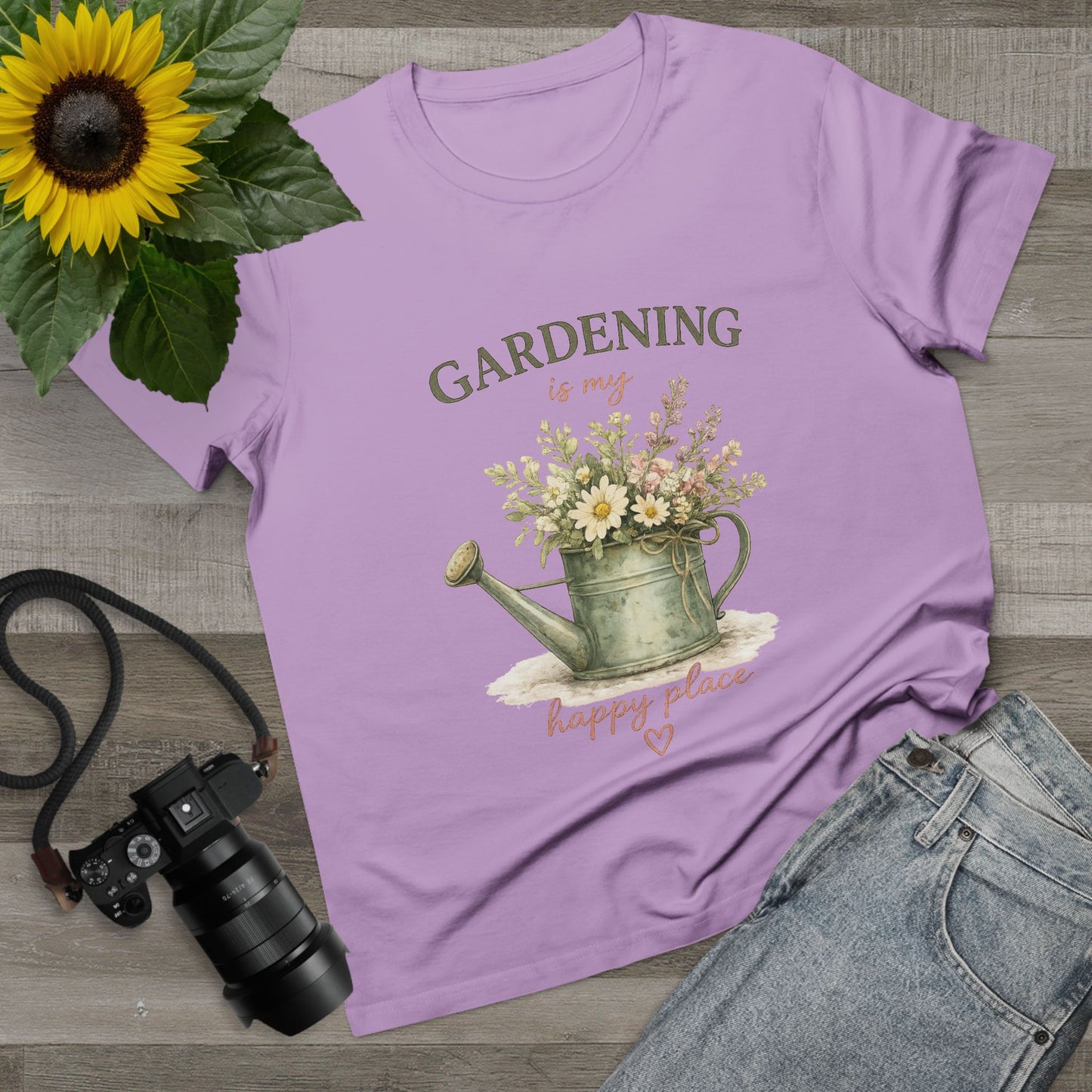 Gardening Is My Happy Place t-shirt