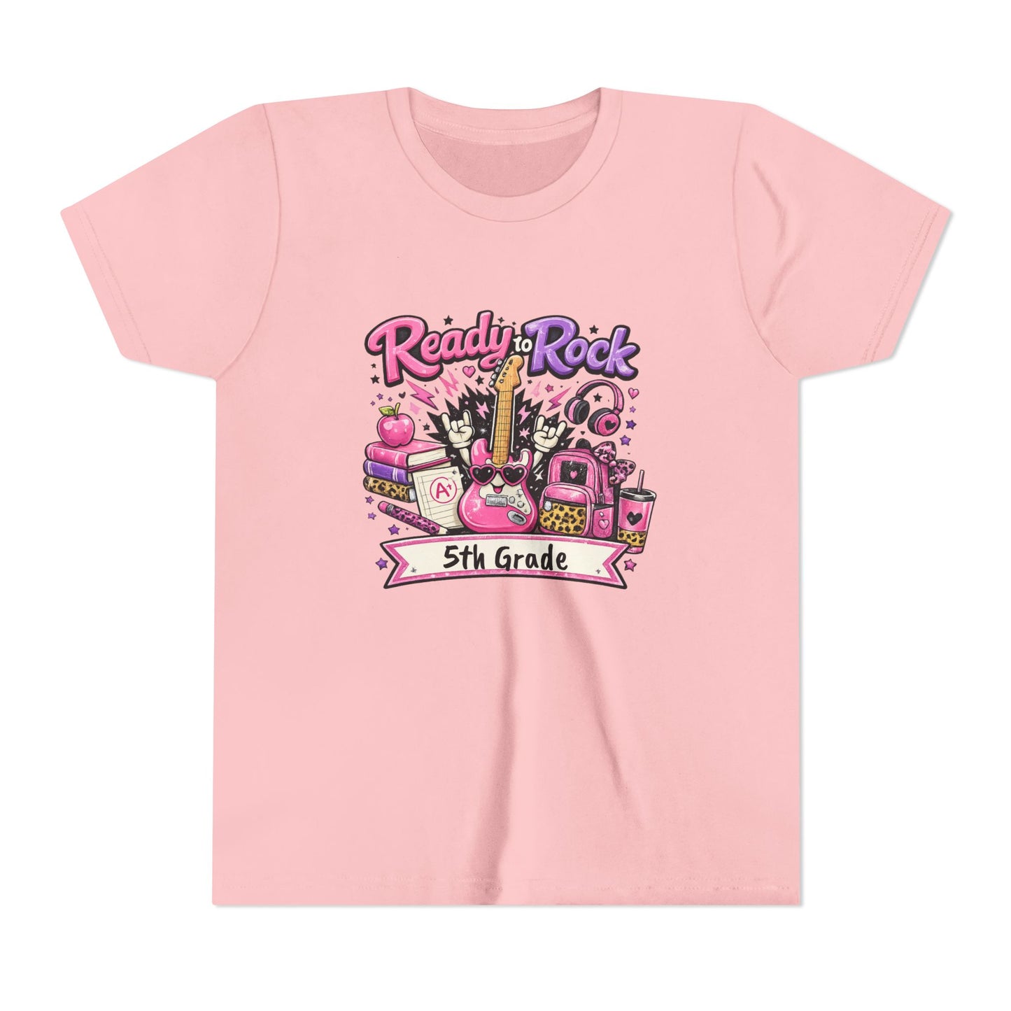 Ready to Rock T-Shirt | Youth Tee, Guitar School Design