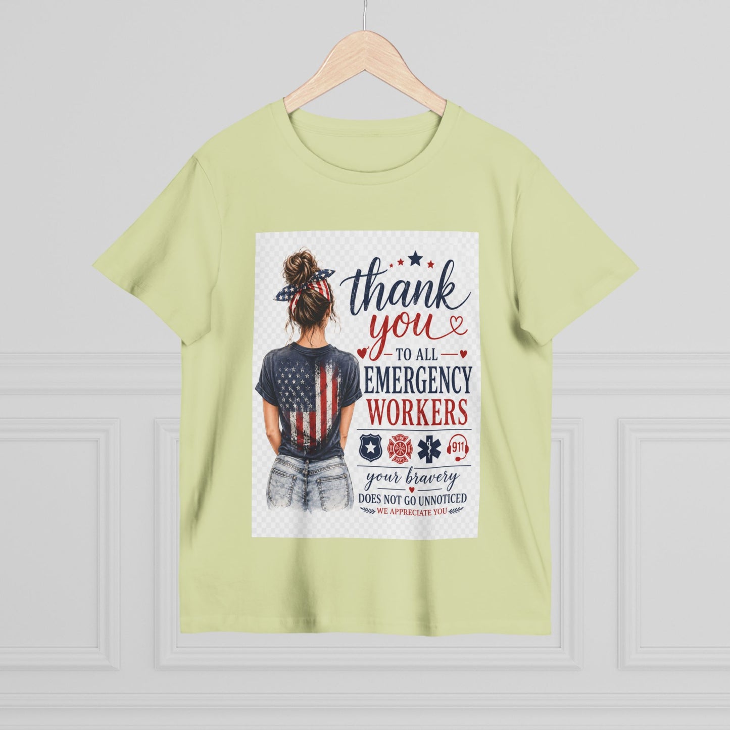 Thank You Emergency Workers - Front Design