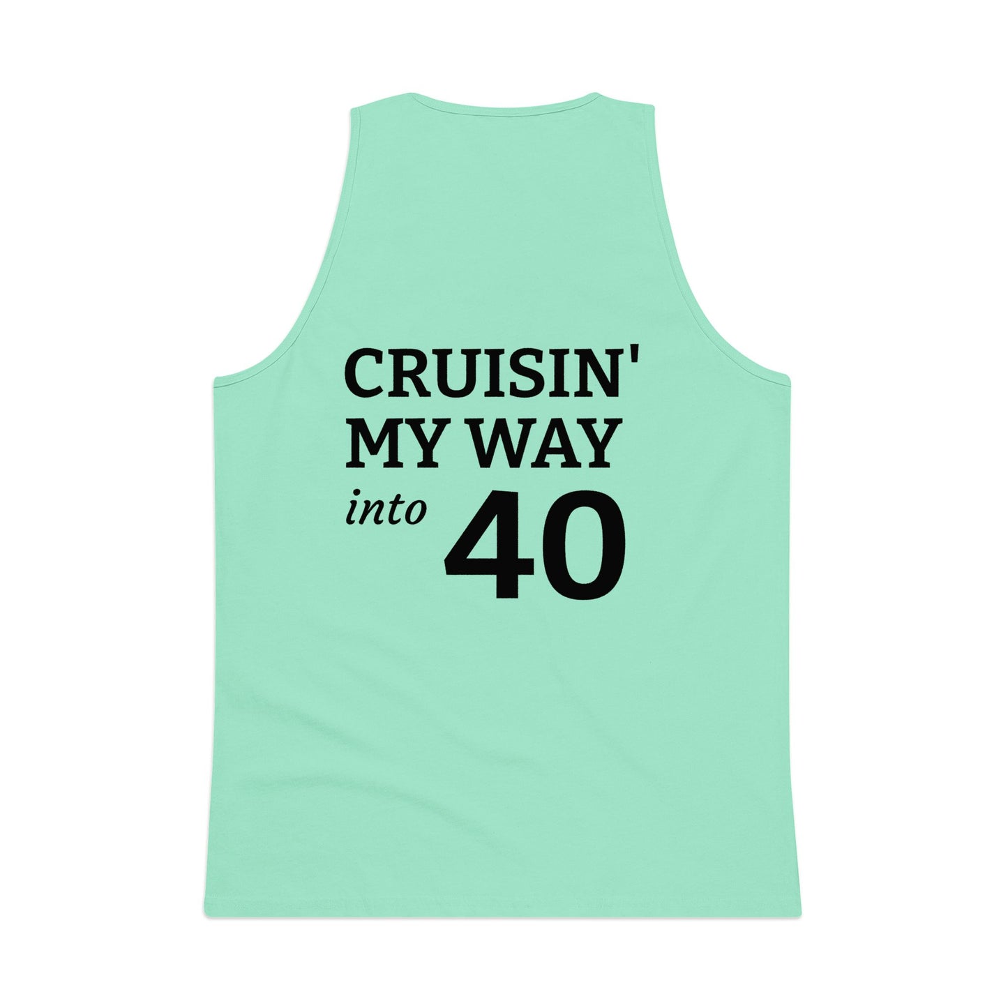 Cruisin' My Way Into 50 Tank Top — Funny 50th Birthday Men's Tank