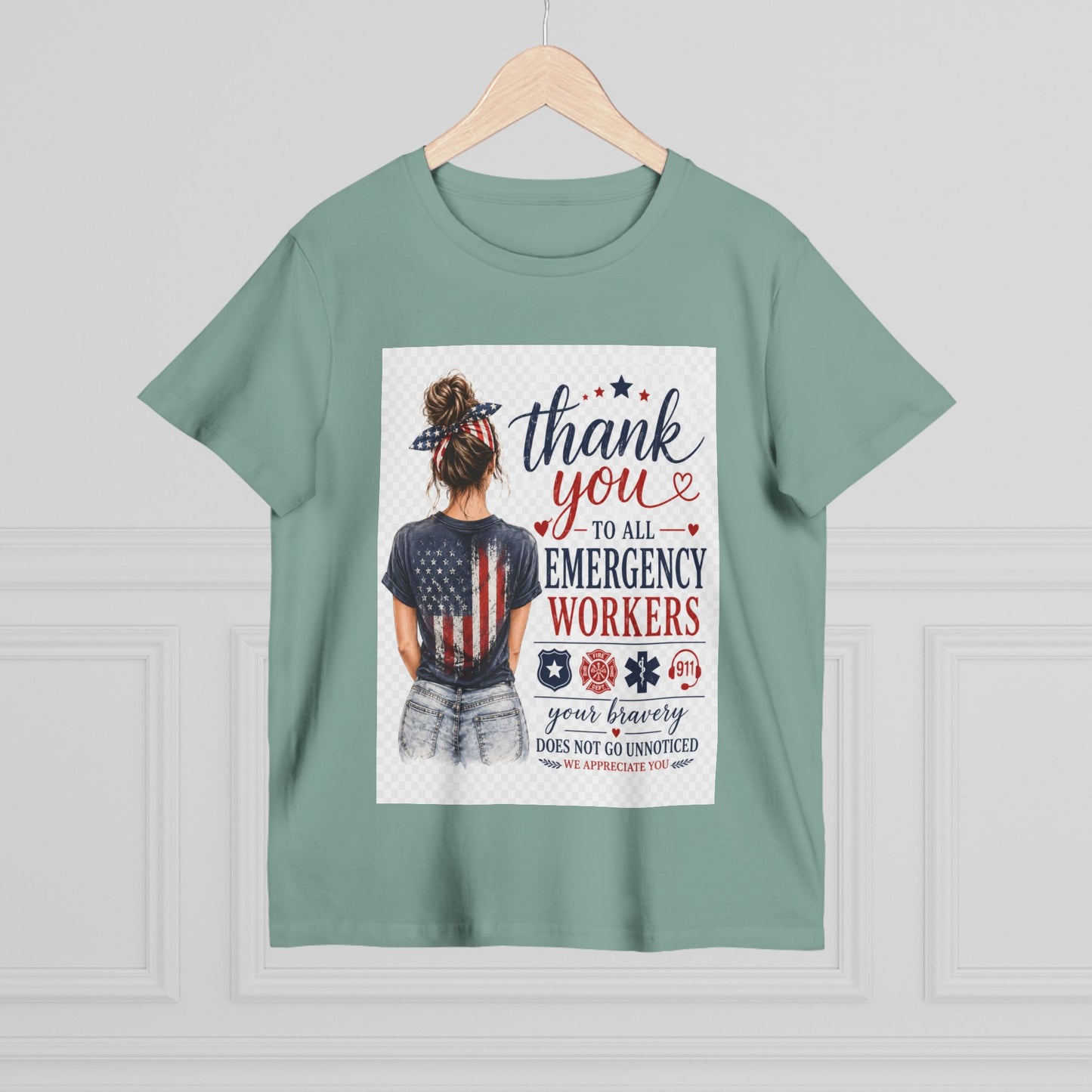 Thank You Emergency Workers - Front Design