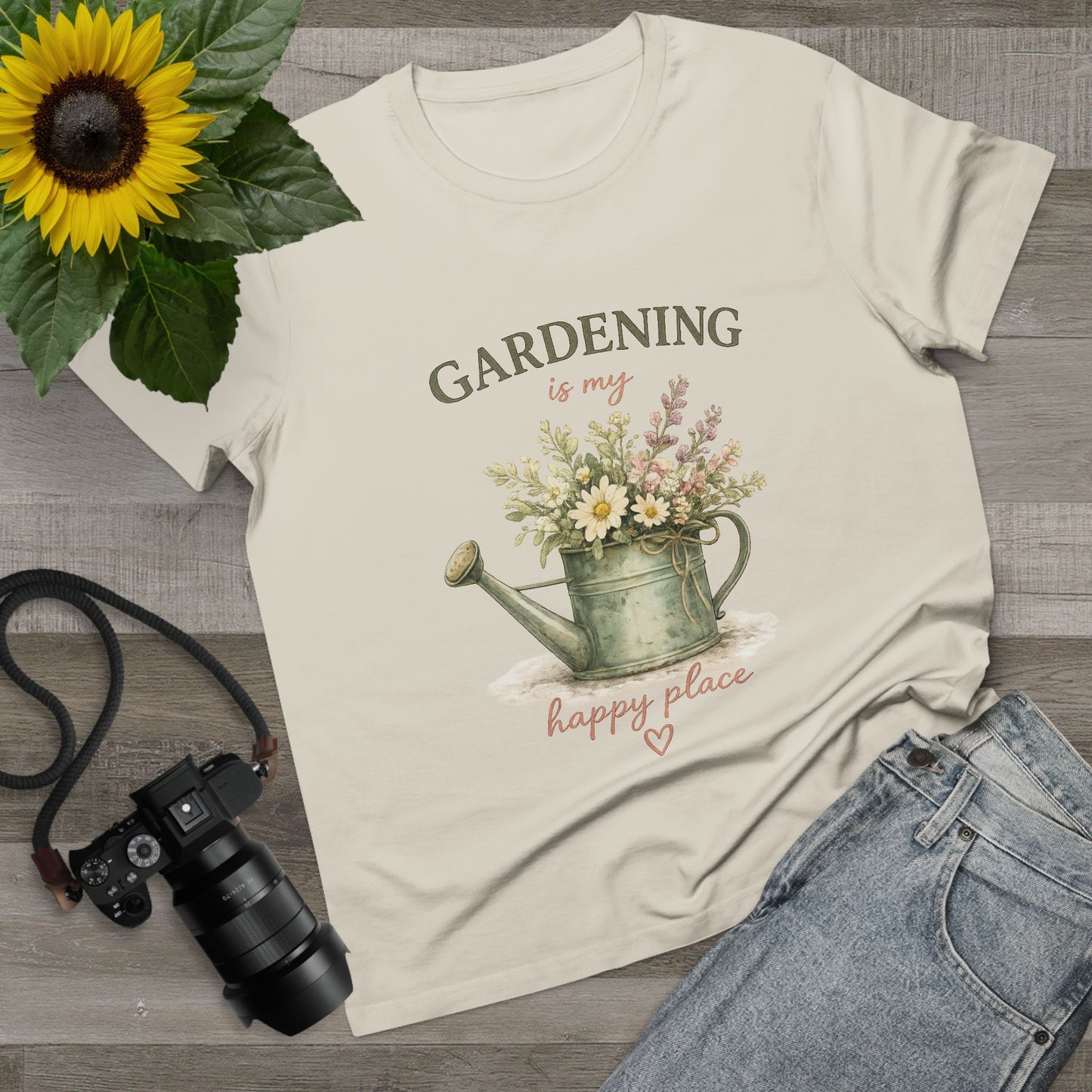 Gardening Is My Happy Place t-shirt