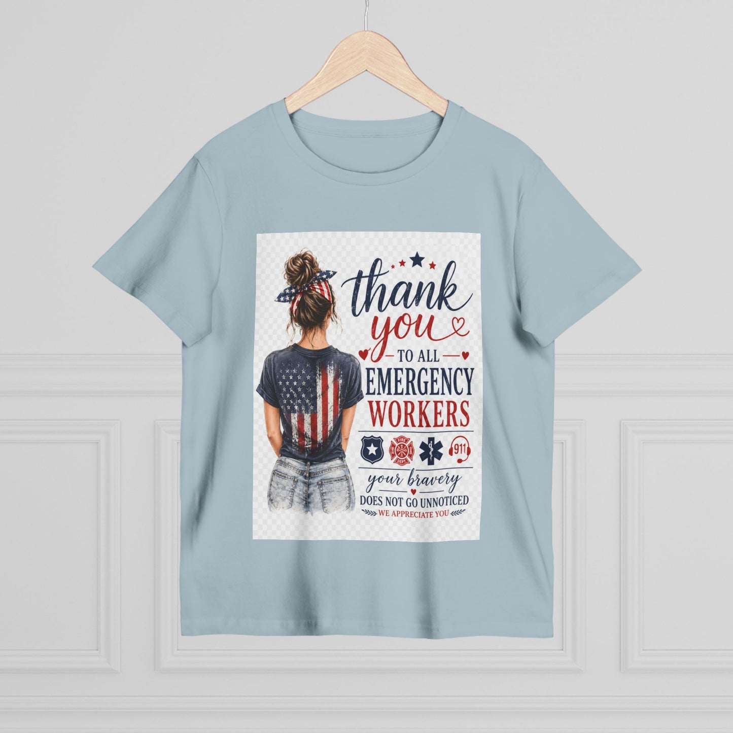 Thank You Emergency Workers - Front Design