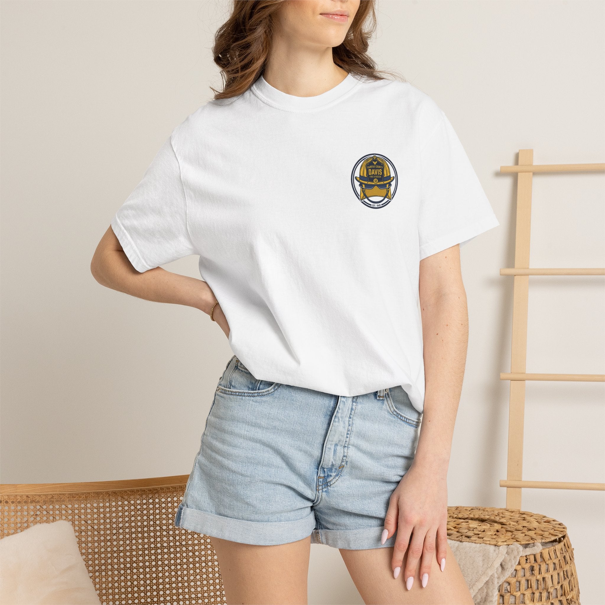 Unisex Garment-Dyed T-shirt White