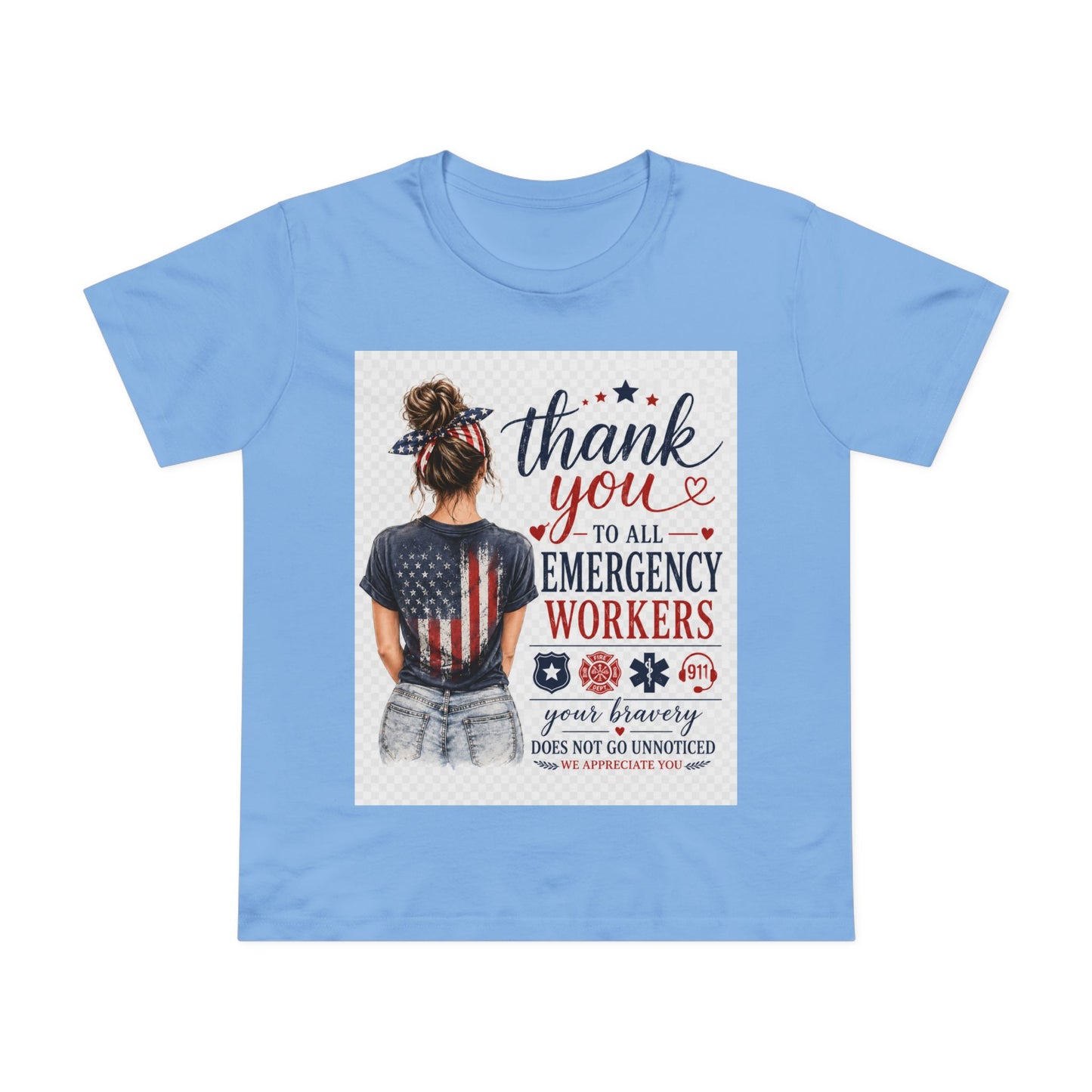 Thank You Emergency Workers - Front Design