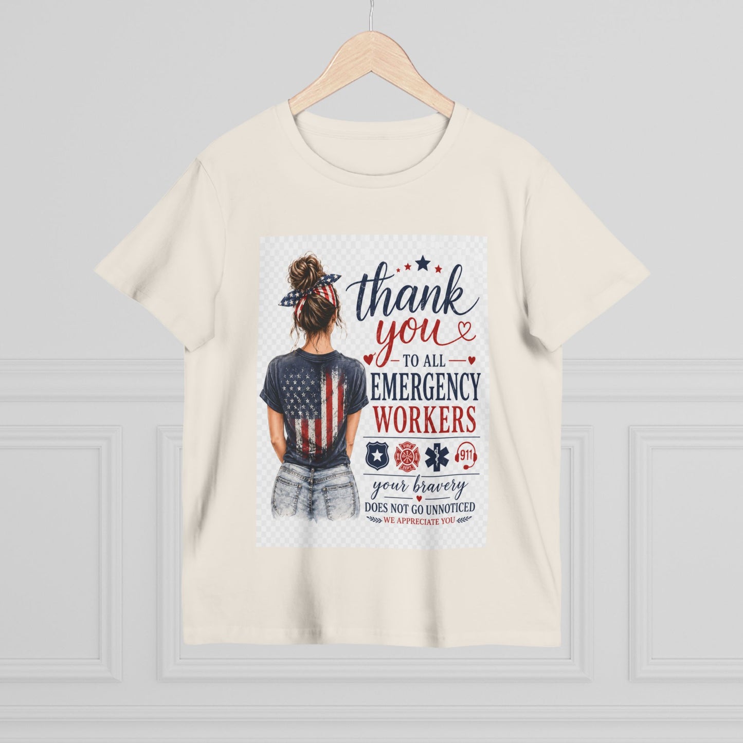 Thank You Emergency Workers - Front Design