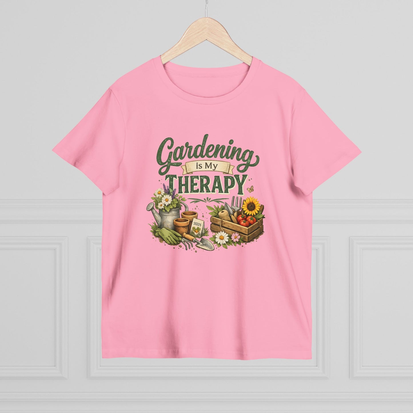 Gardening Is My Therapy t-shirt