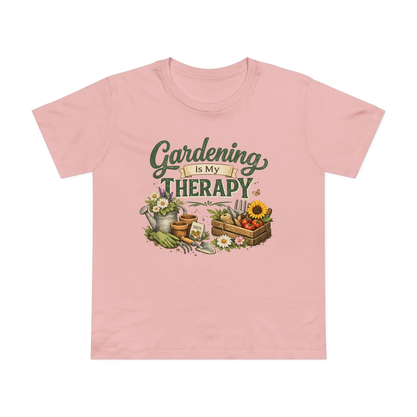 Gardening Is My Therapy t-shirt