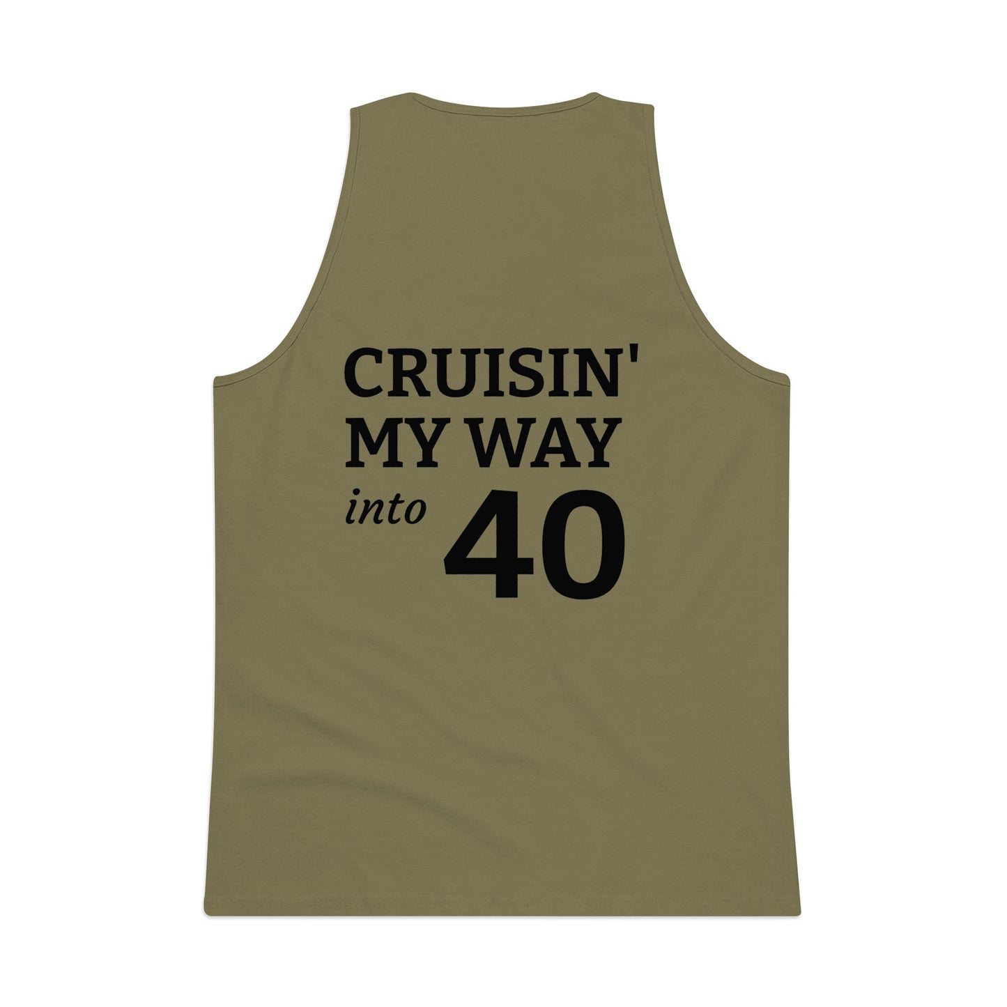 Cruisin' My Way Into 50 Tank Top — Funny 50th Birthday Men's Tank