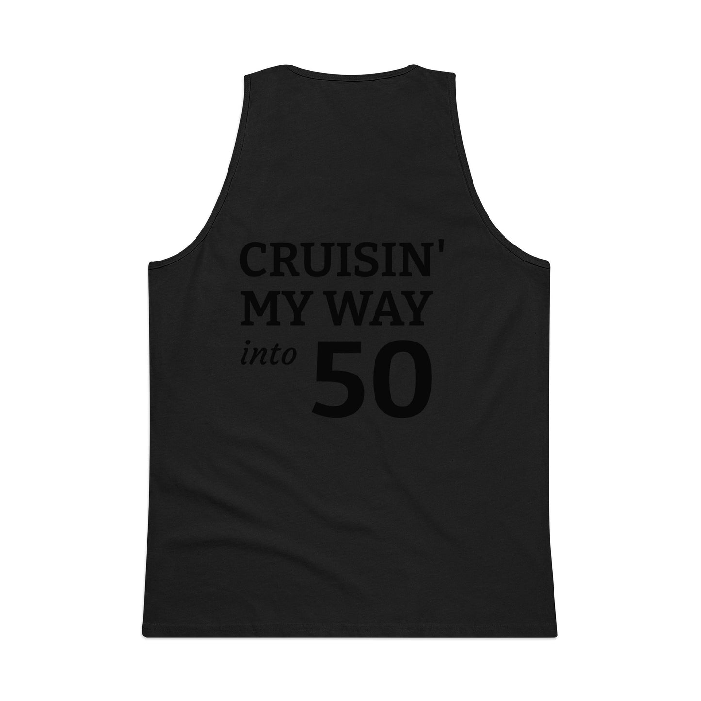 Cruisin' My Way Into 50 Tank Top — Funny 50th Birthday Men's Tank