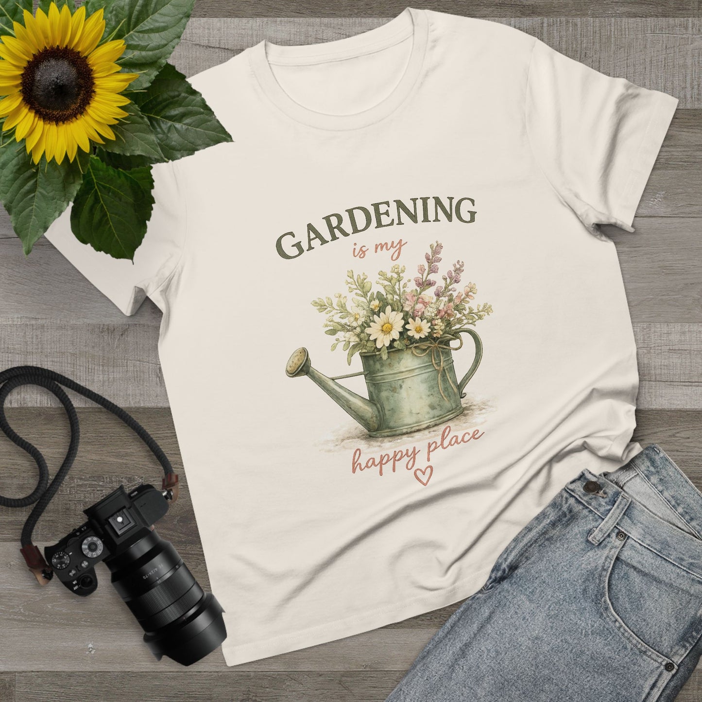 Gardening Is My Happy Place t-shirt