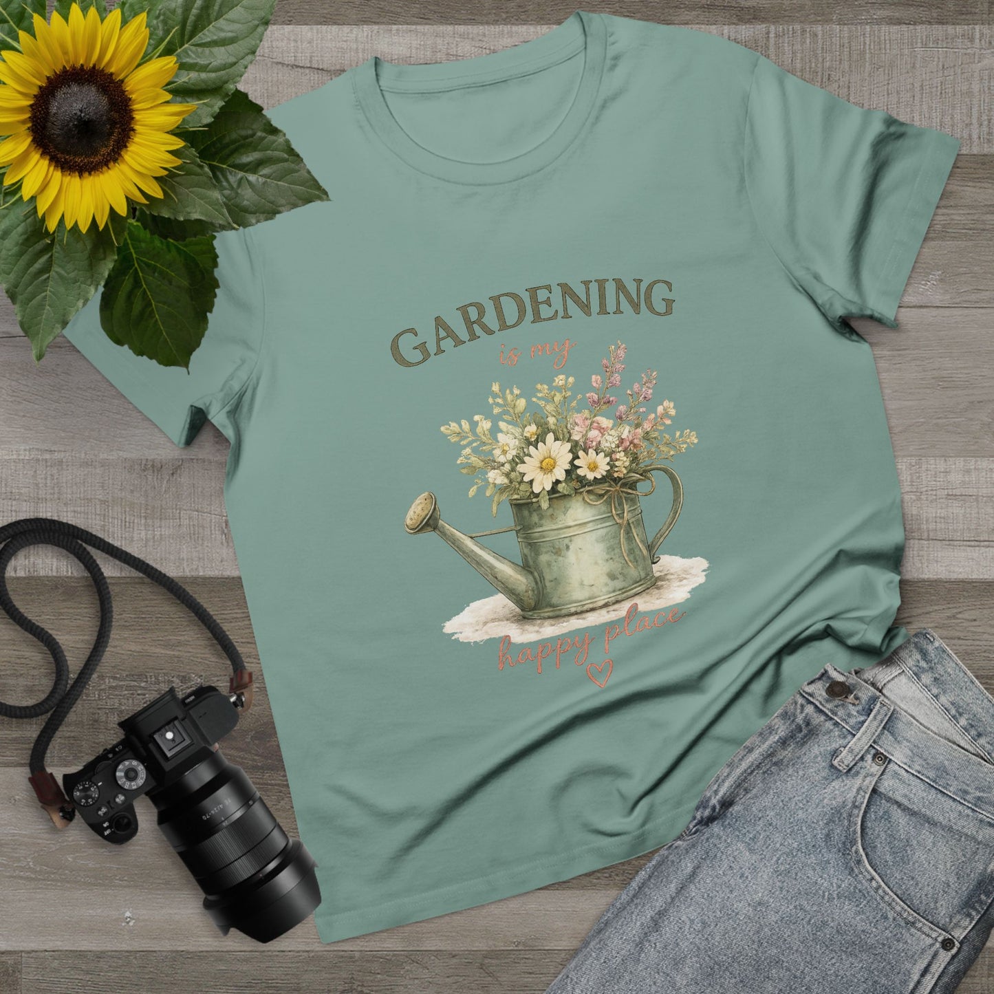 Gardening Is My Happy Place t-shirt