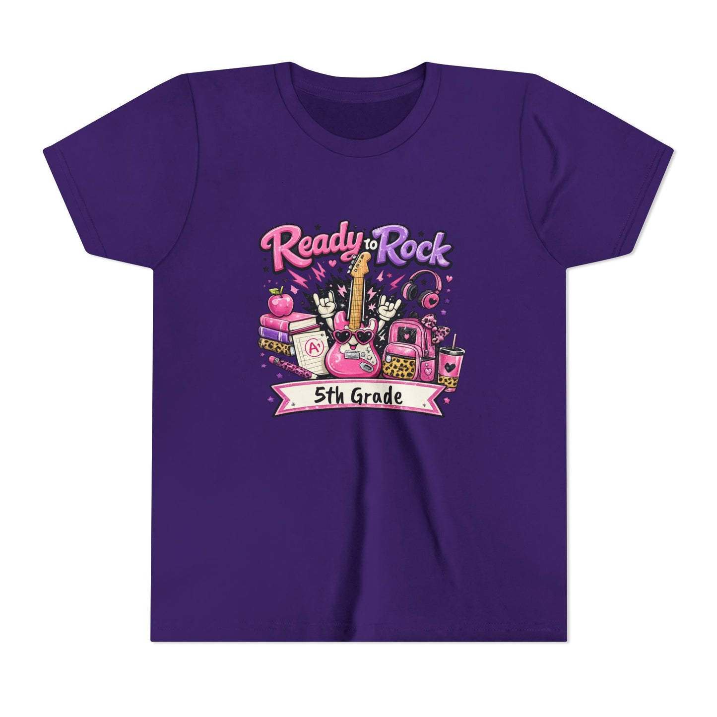 Ready to Rock T-Shirt | Youth Tee, Guitar School Design