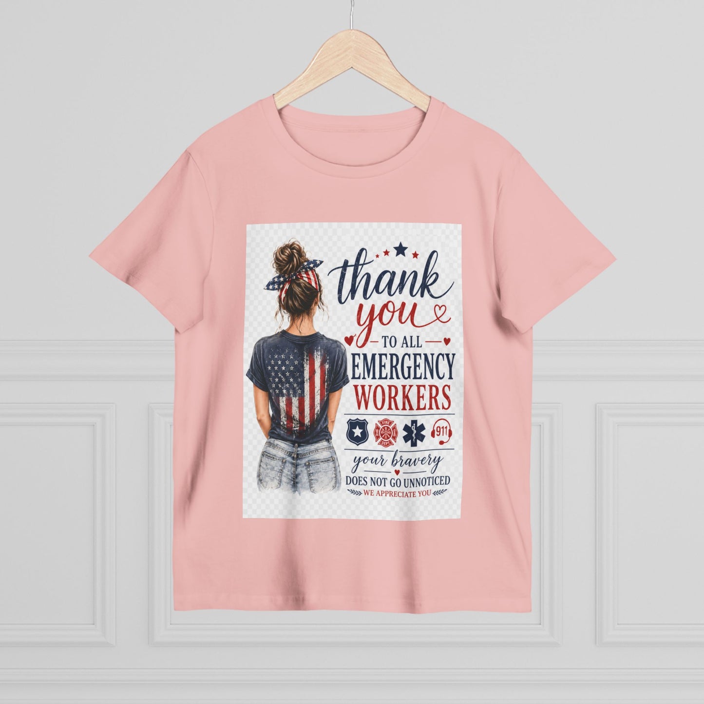 Thank You Emergency Workers - Front Design