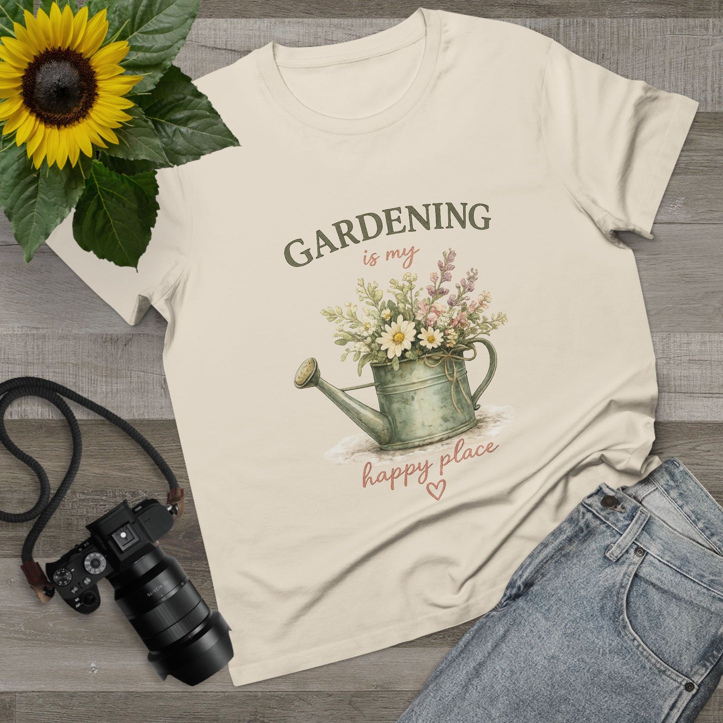 Gardening Is My Happy Place t-shirt