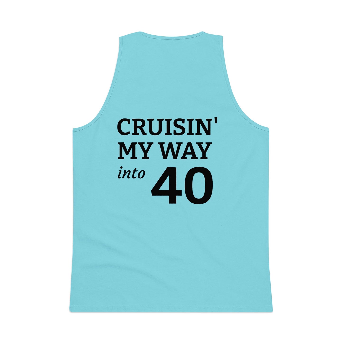 Cruisin' My Way Into 50 Tank Top — Funny 50th Birthday Men's Tank