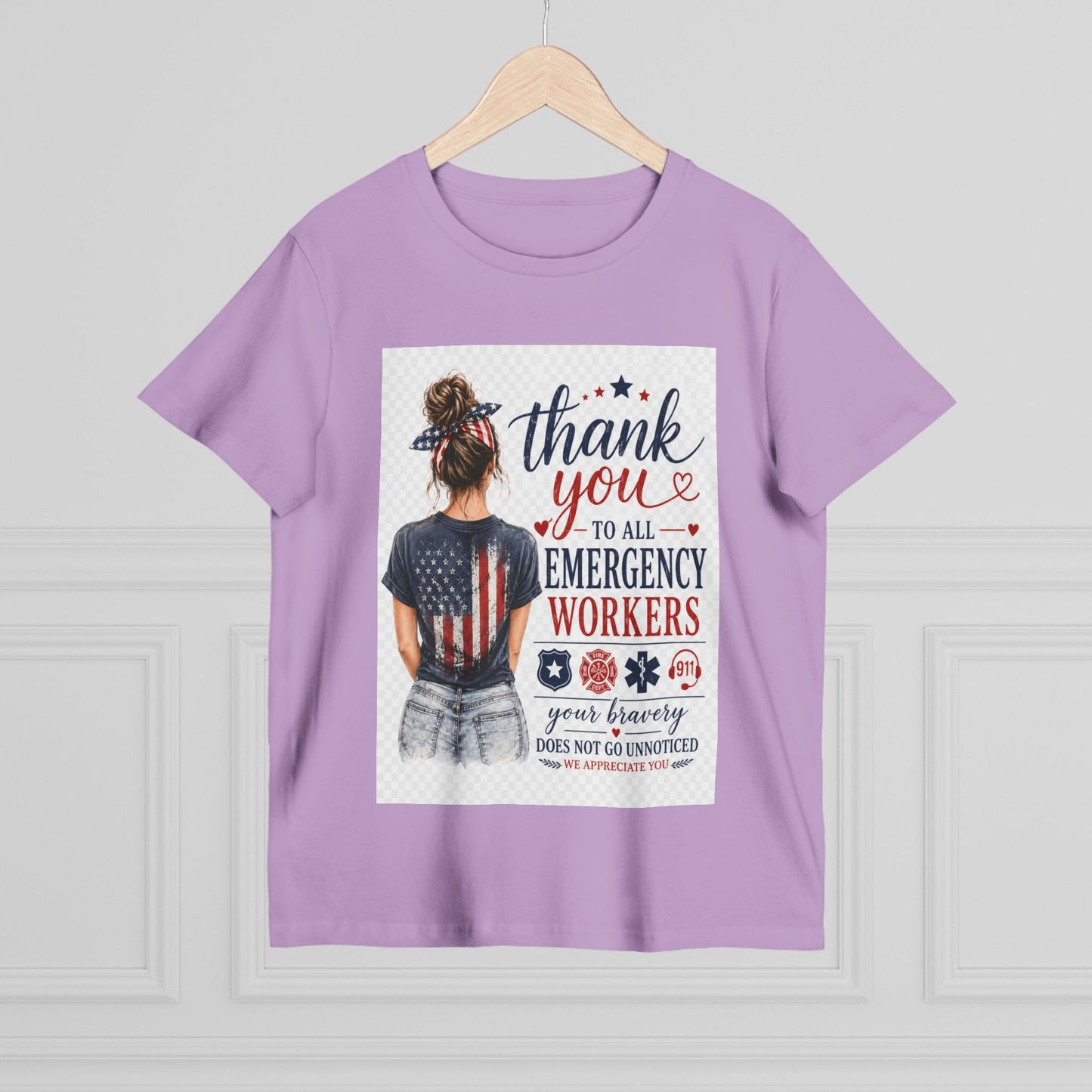 Thank You Emergency Workers - Front Design