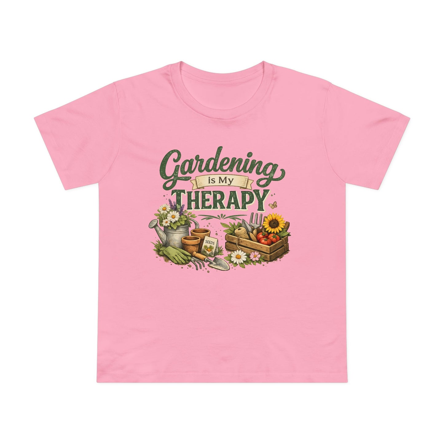Gardening Is My Therapy t-shirt
