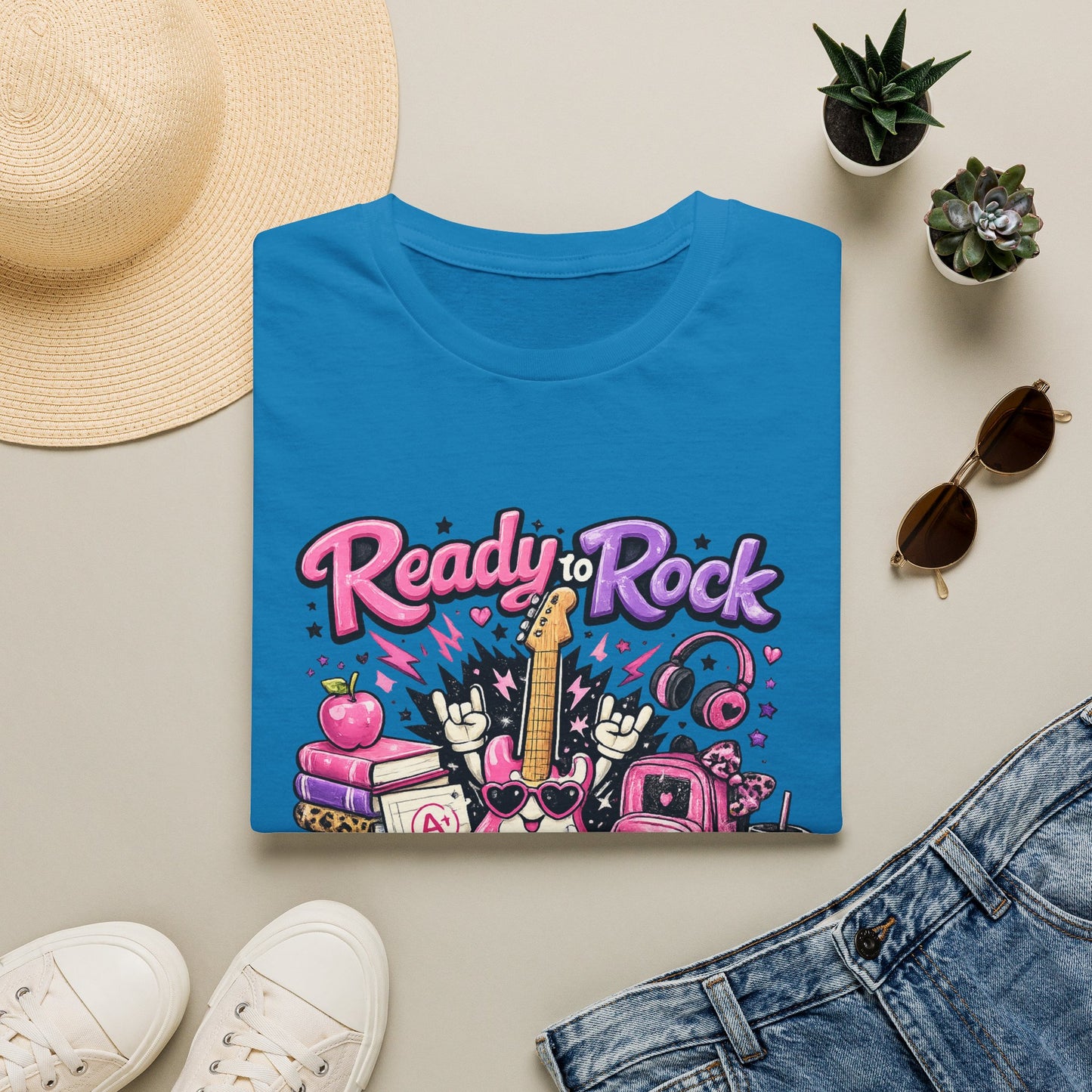 Ready to RockT-Shirt | School Teacher Student Shirt | Adult Version