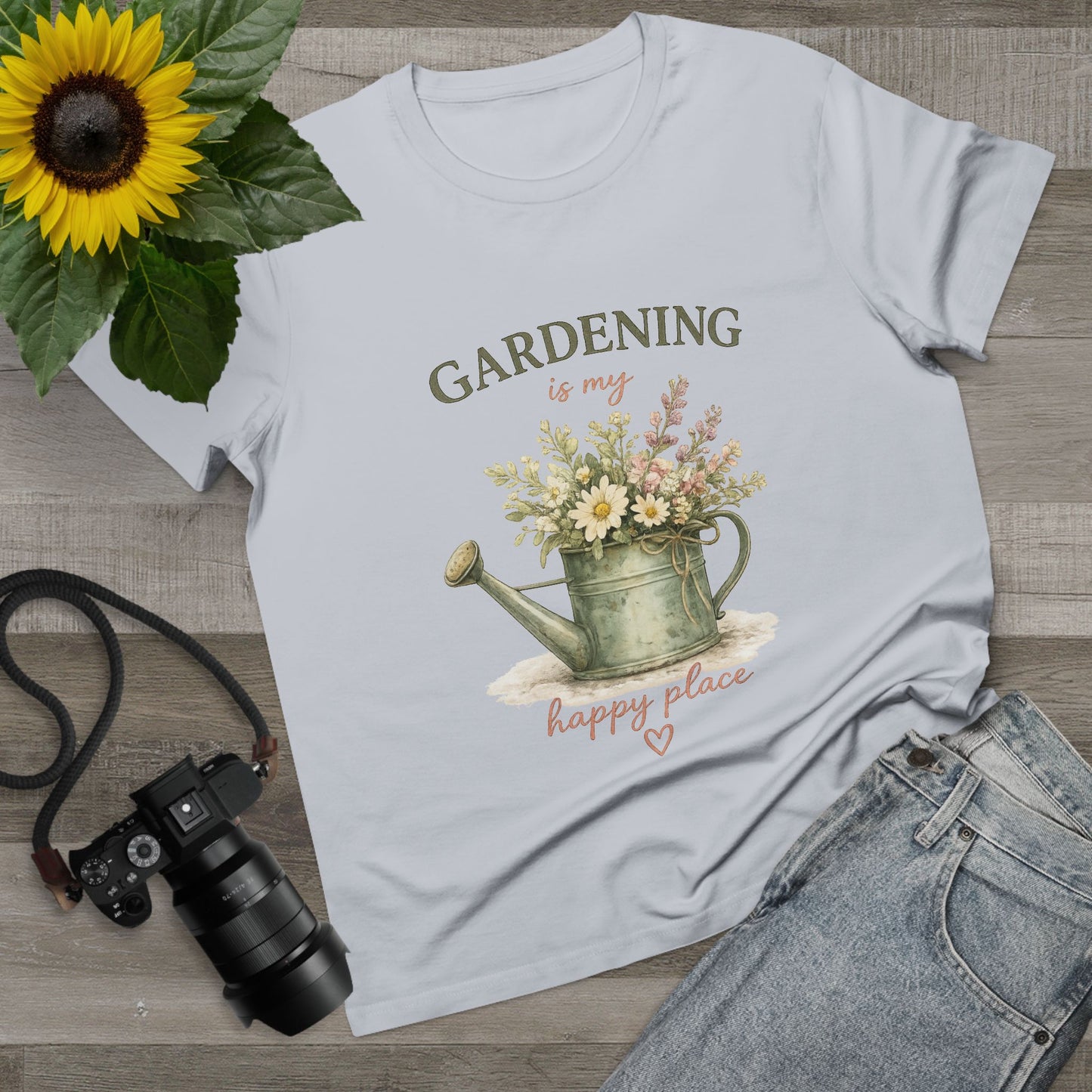 Gardening Is My Happy Place t-shirt