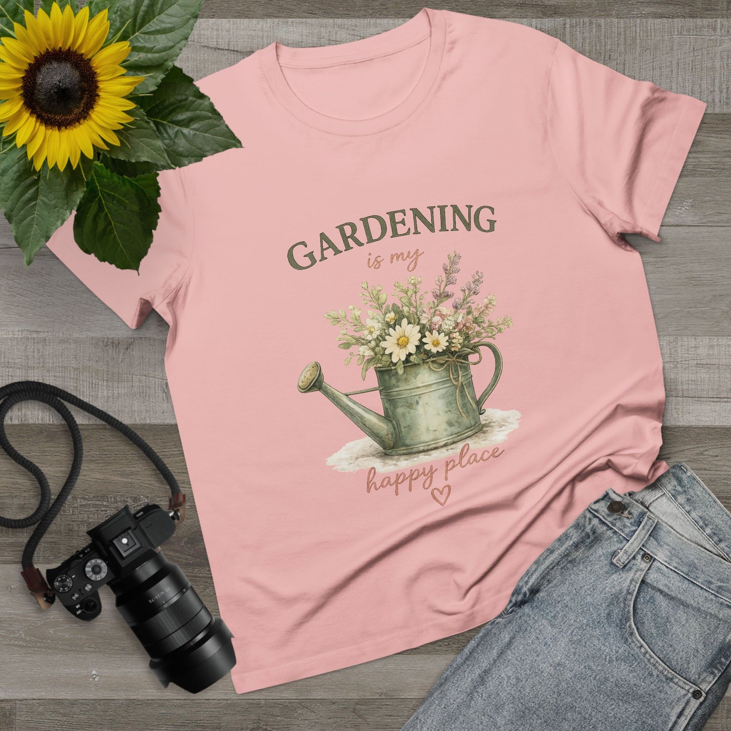 Gardening Is My Happy Place t-shirt